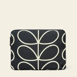 13 Laptop Sleeve - Linear Stem Liquorice