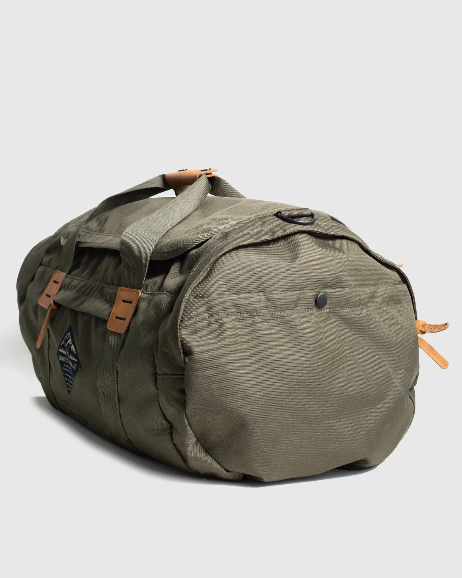 55L Carry-On Duffle - Black. Olive