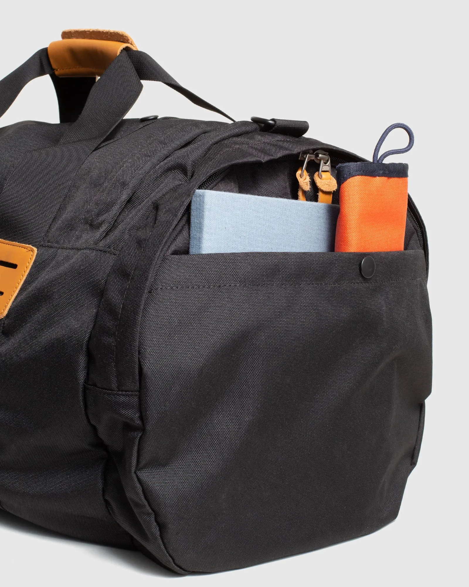 55L Carry-On Duffle - Black. Olive
