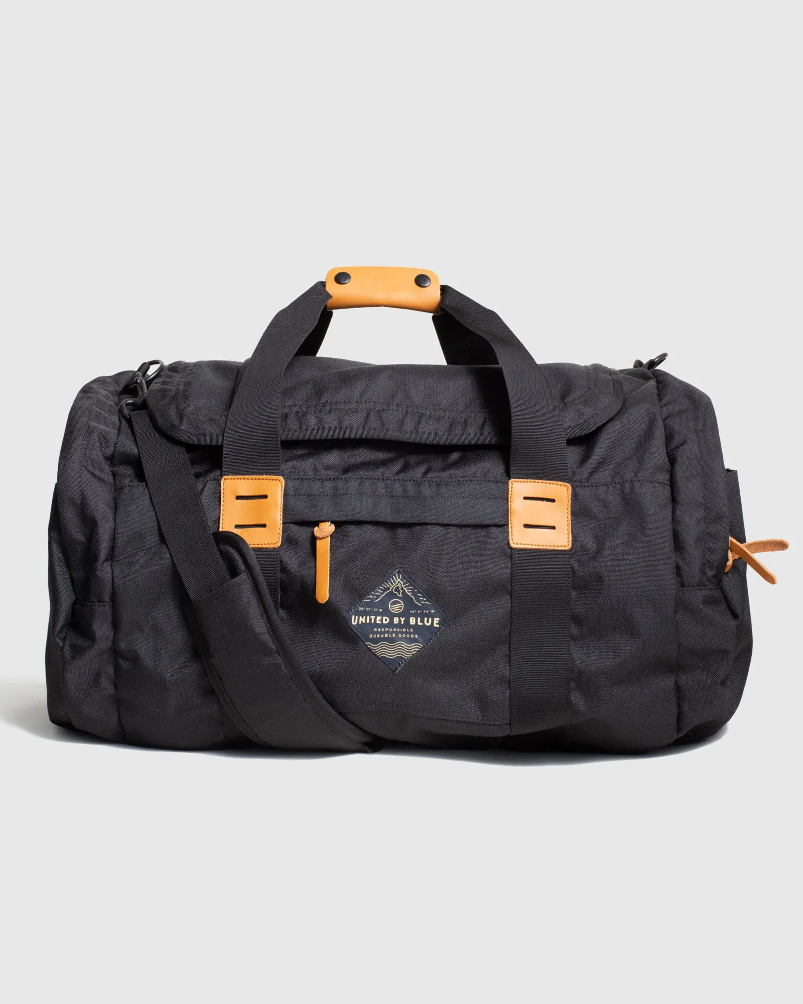 55L Carry-On Duffle - Black. Olive