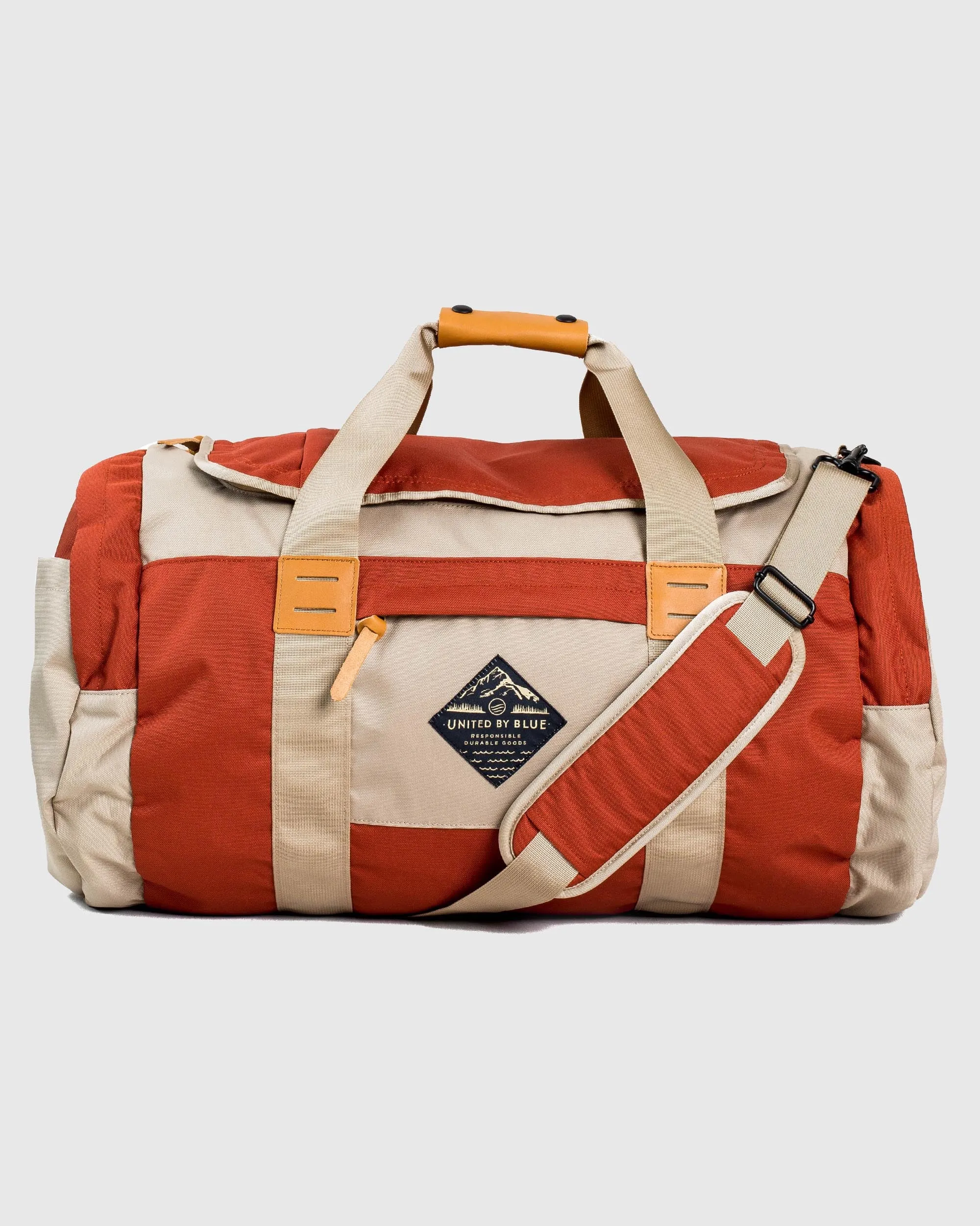 55L Carry-On Duffle - Black. Olive