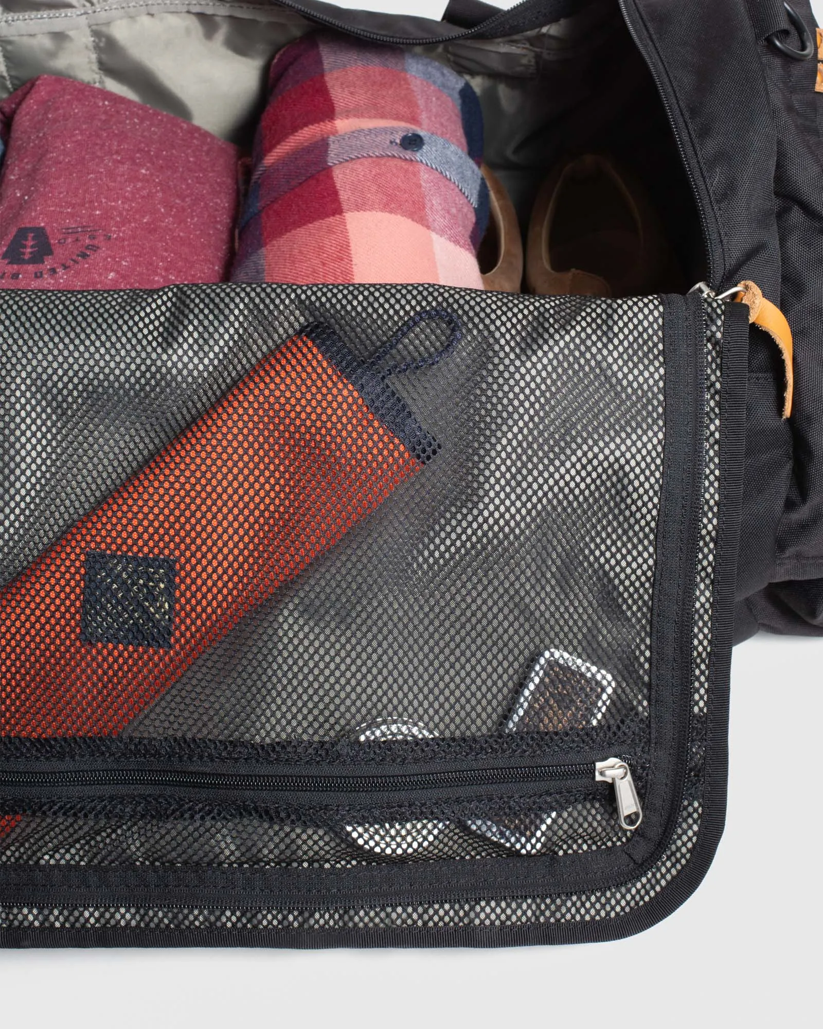 55L Carry-On Duffle - Black. Olive