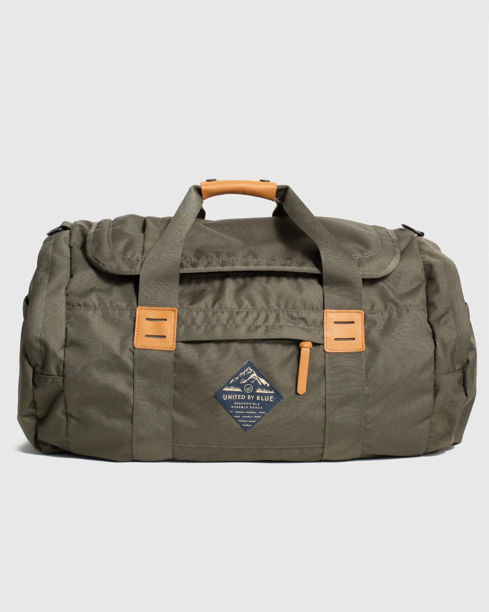 55L Carry-On Duffle - Black. Olive