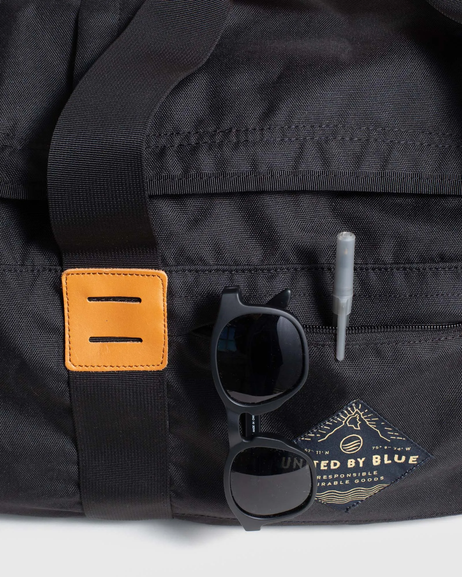55L Carry-On Duffle - Black. Olive