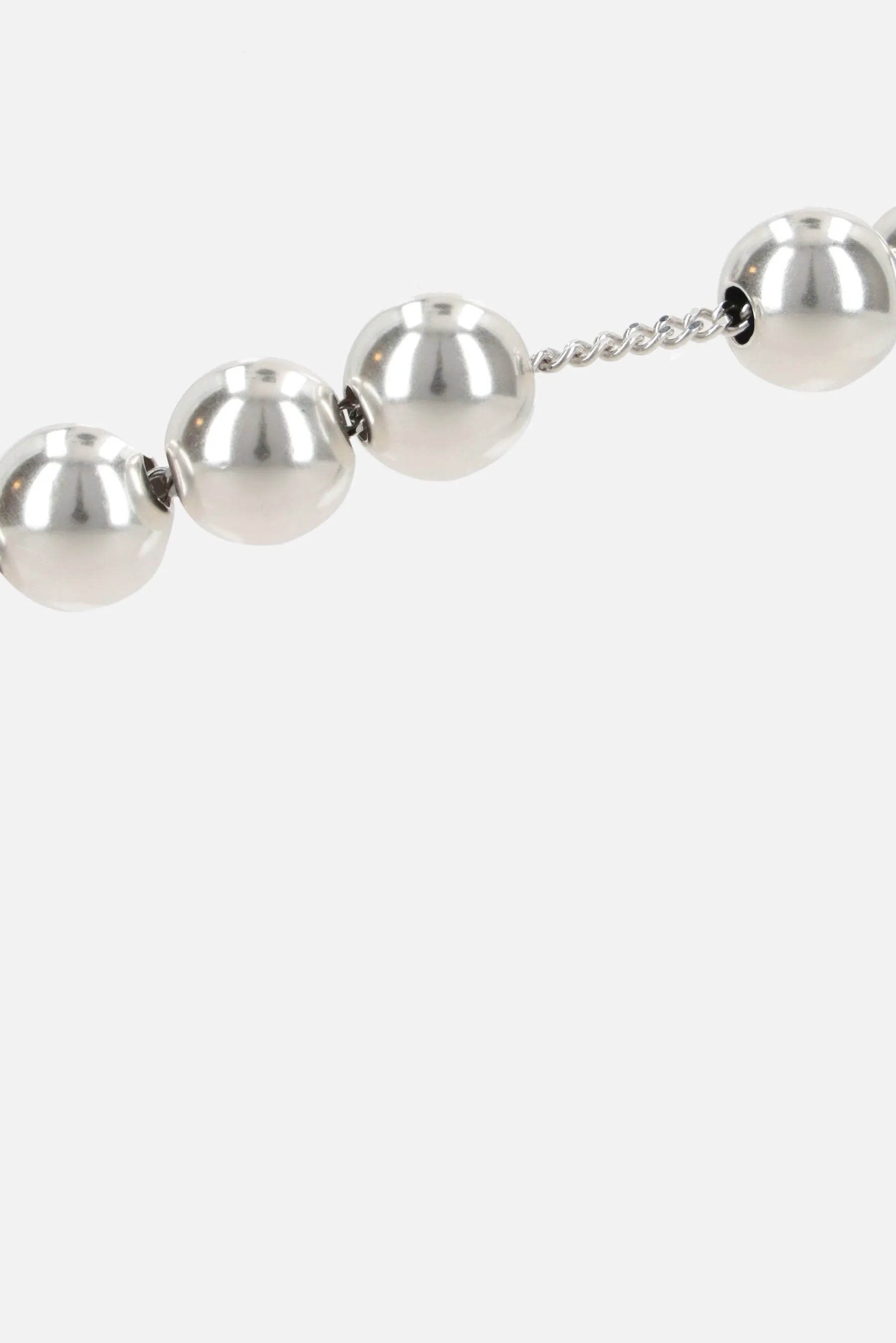 925 sterling silver necklace with spheres