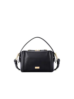 Arc Leather Top Handle Bag
