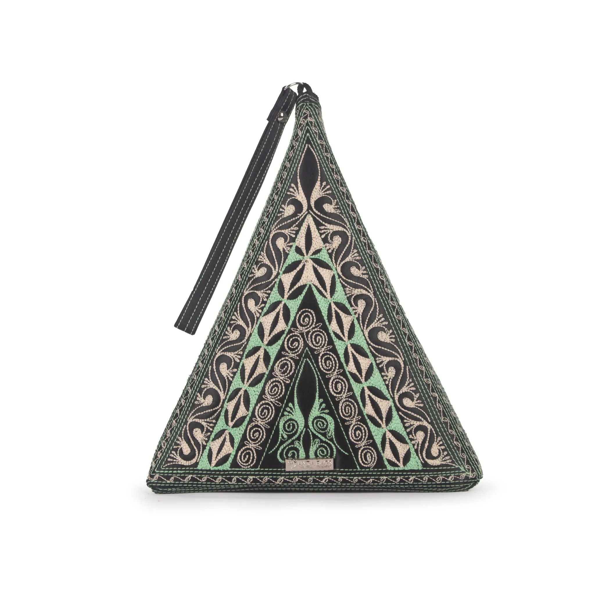 Asri Pyramid Clutch