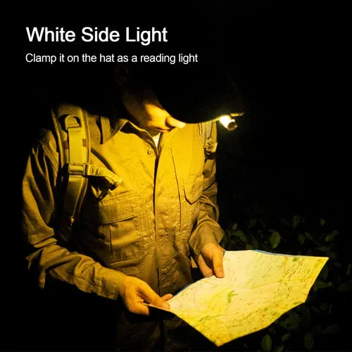 Aurora A8 USB-C Keychain Flashlight with sidelights | Gen 4