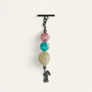 Aurora Tassel | Tidal Mist with Silver Hardware