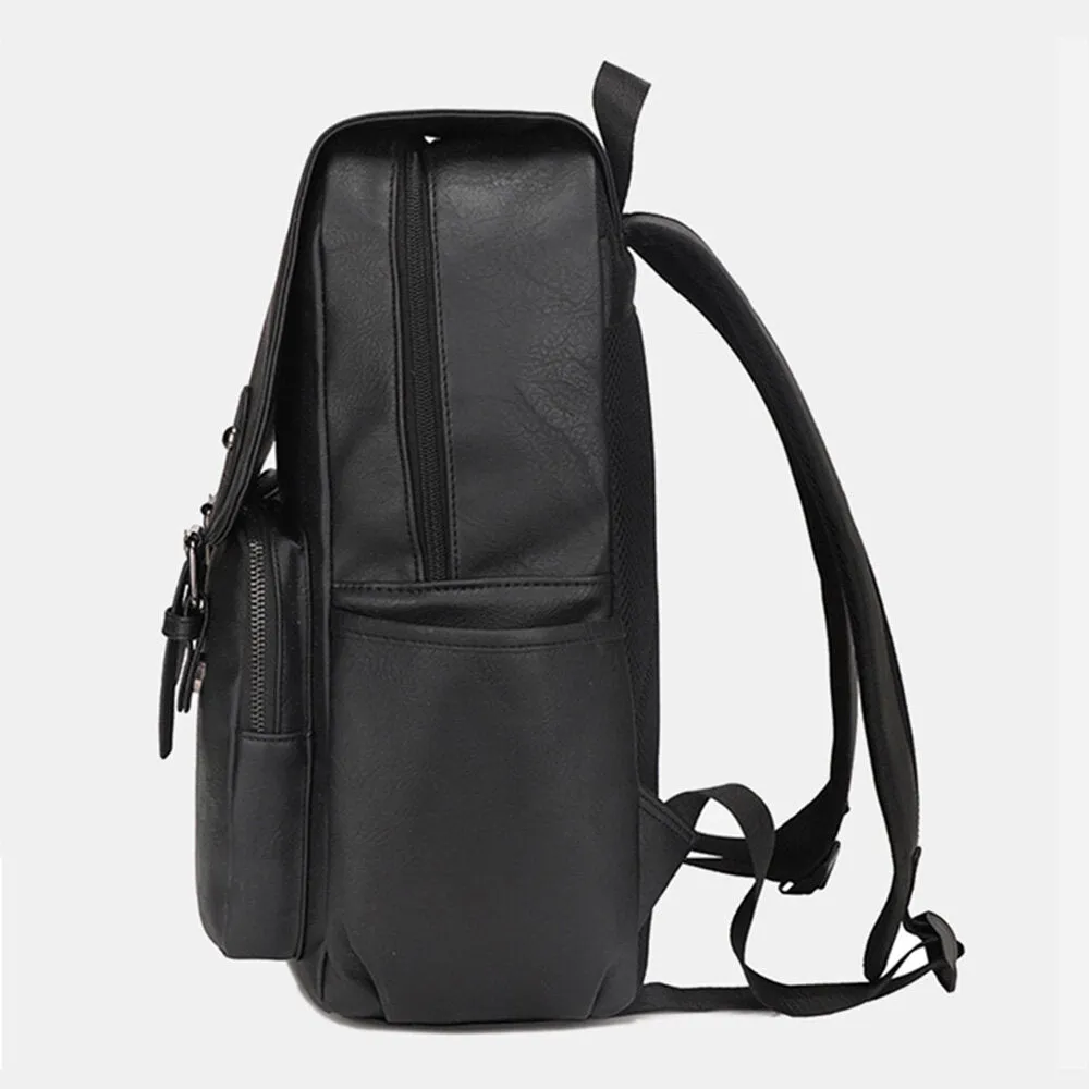Backpack Vintage Large Capacity Wear-resistant 14 Inch Laptop Bag