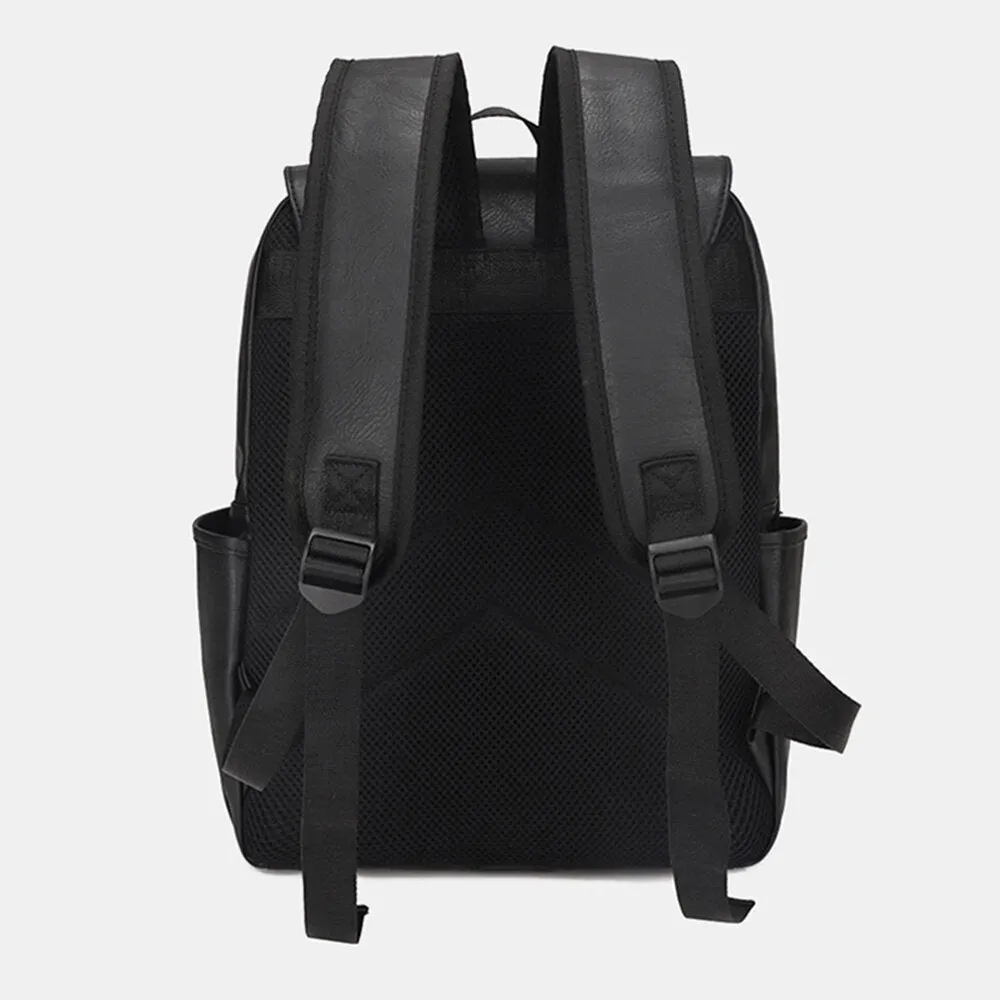 Backpack Vintage Large Capacity Wear-resistant 14 Inch Laptop Bag