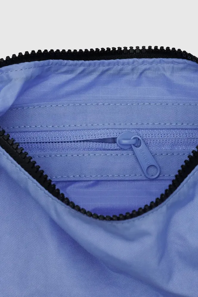 Baggu Small Crescent Cornflower Check Bag