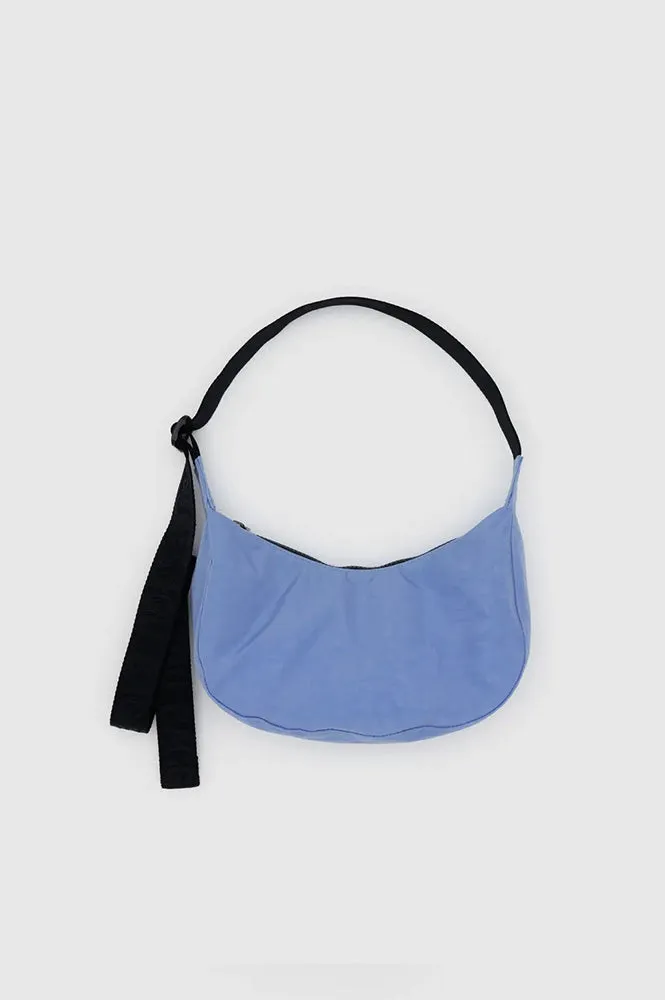 Baggu Small Crescent Cornflower Check Bag