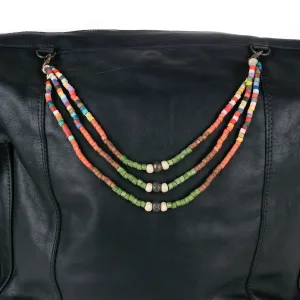 BEADED BAG NECKLACE - NO. 14627