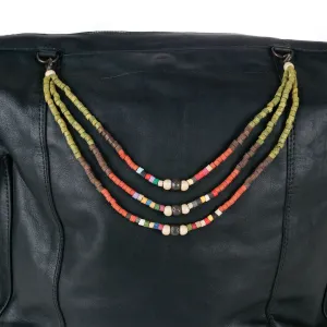 BEADED BAG NECKLACE - NO. 14628