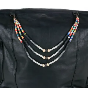 BEADED BAG NECKLACE - NO. 14633