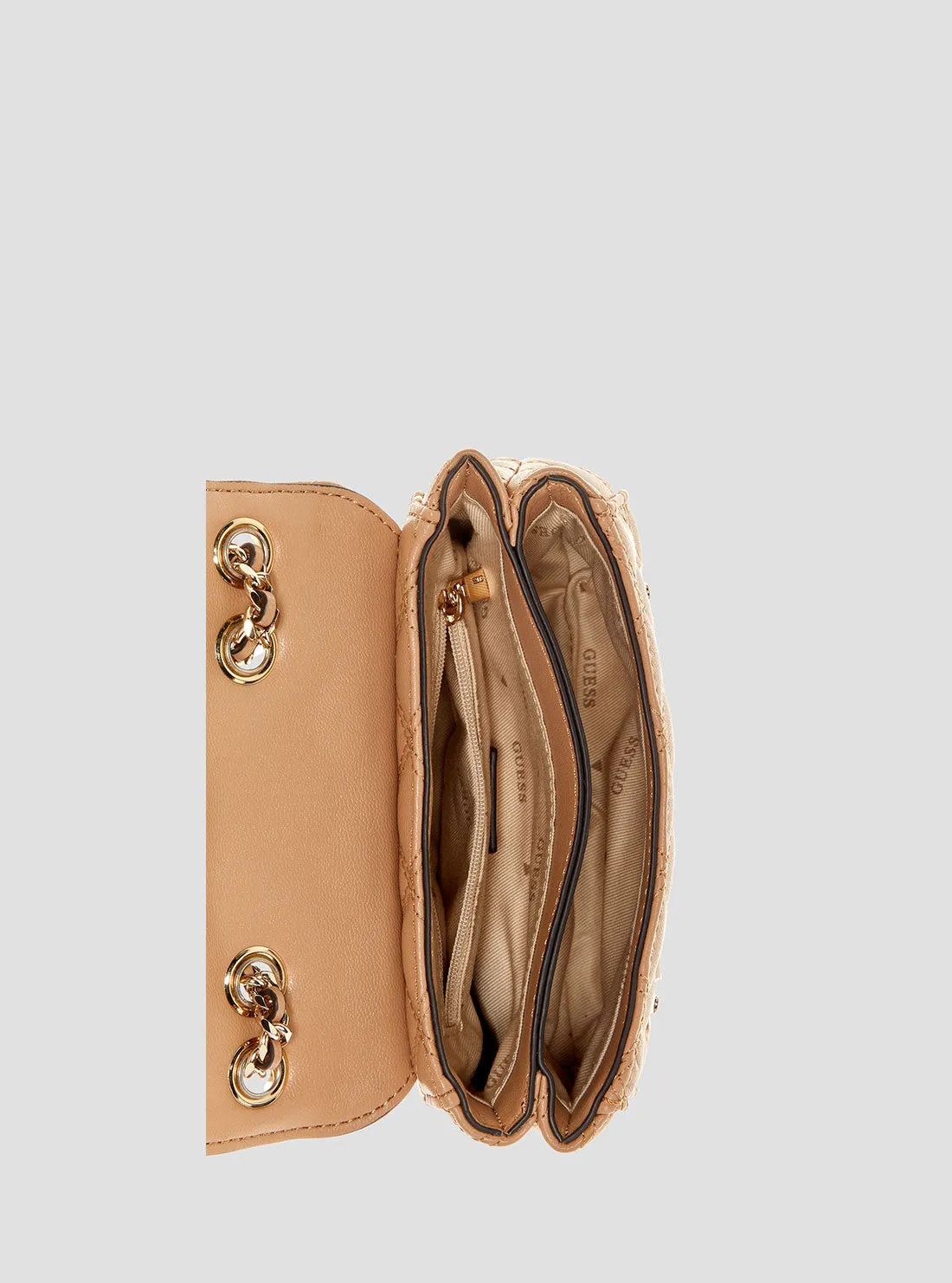 Beige Giully Mini Crossbody Bag