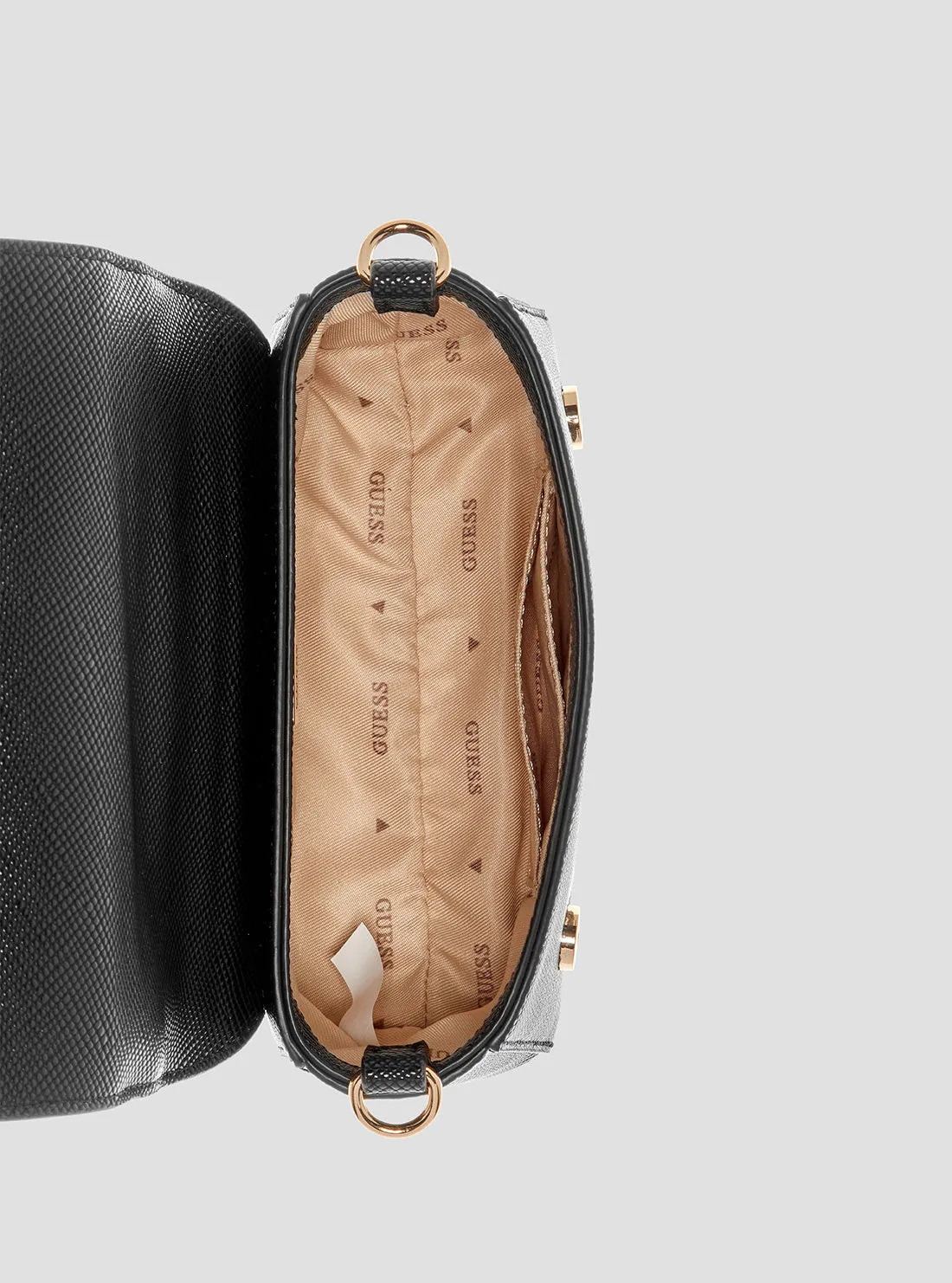 Black Fedana Mini Top Handle Bag