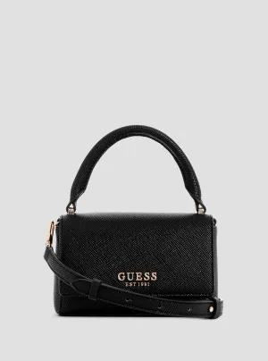 Black Fedana Mini Top Handle Bag