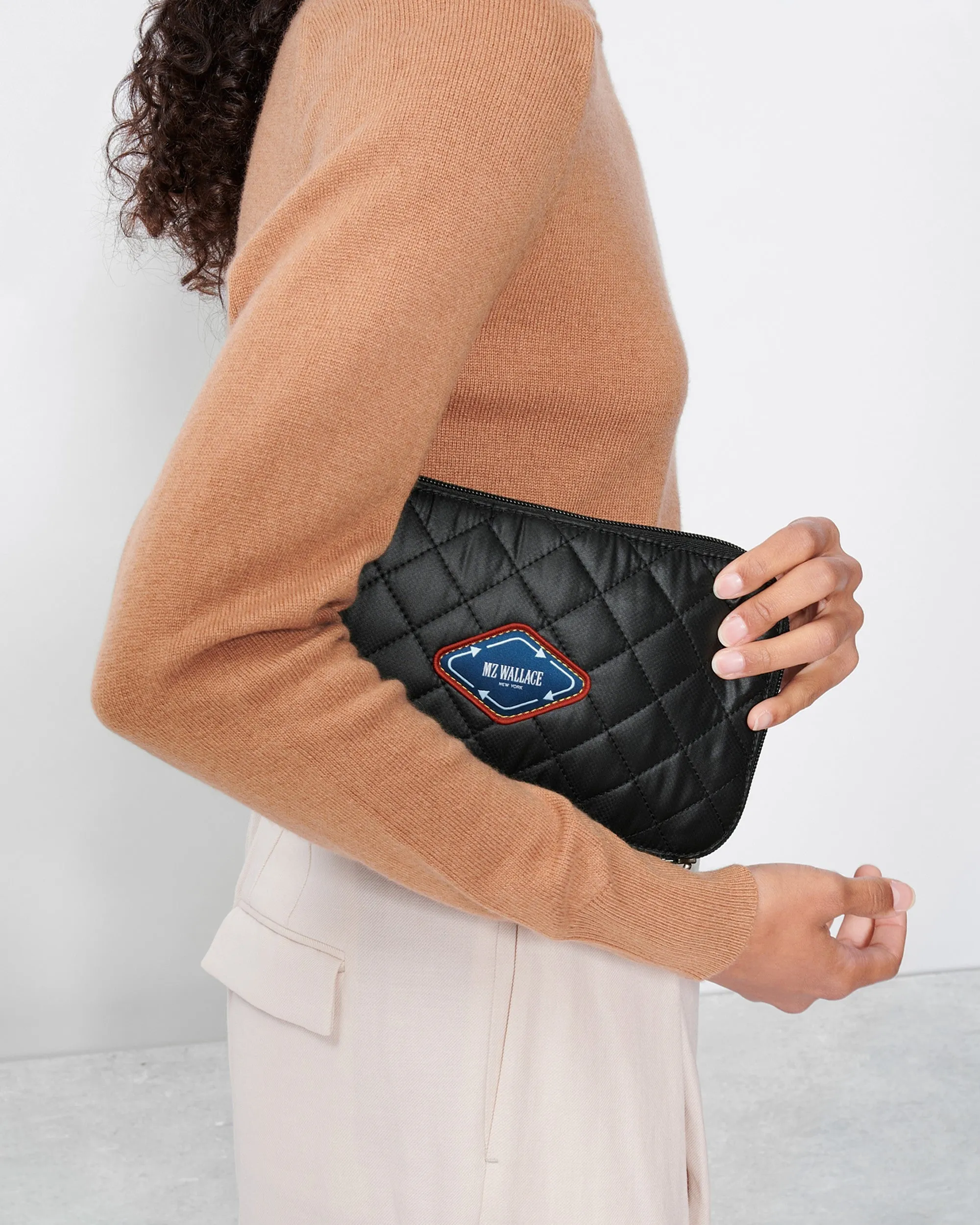 Black Packable Market Tote