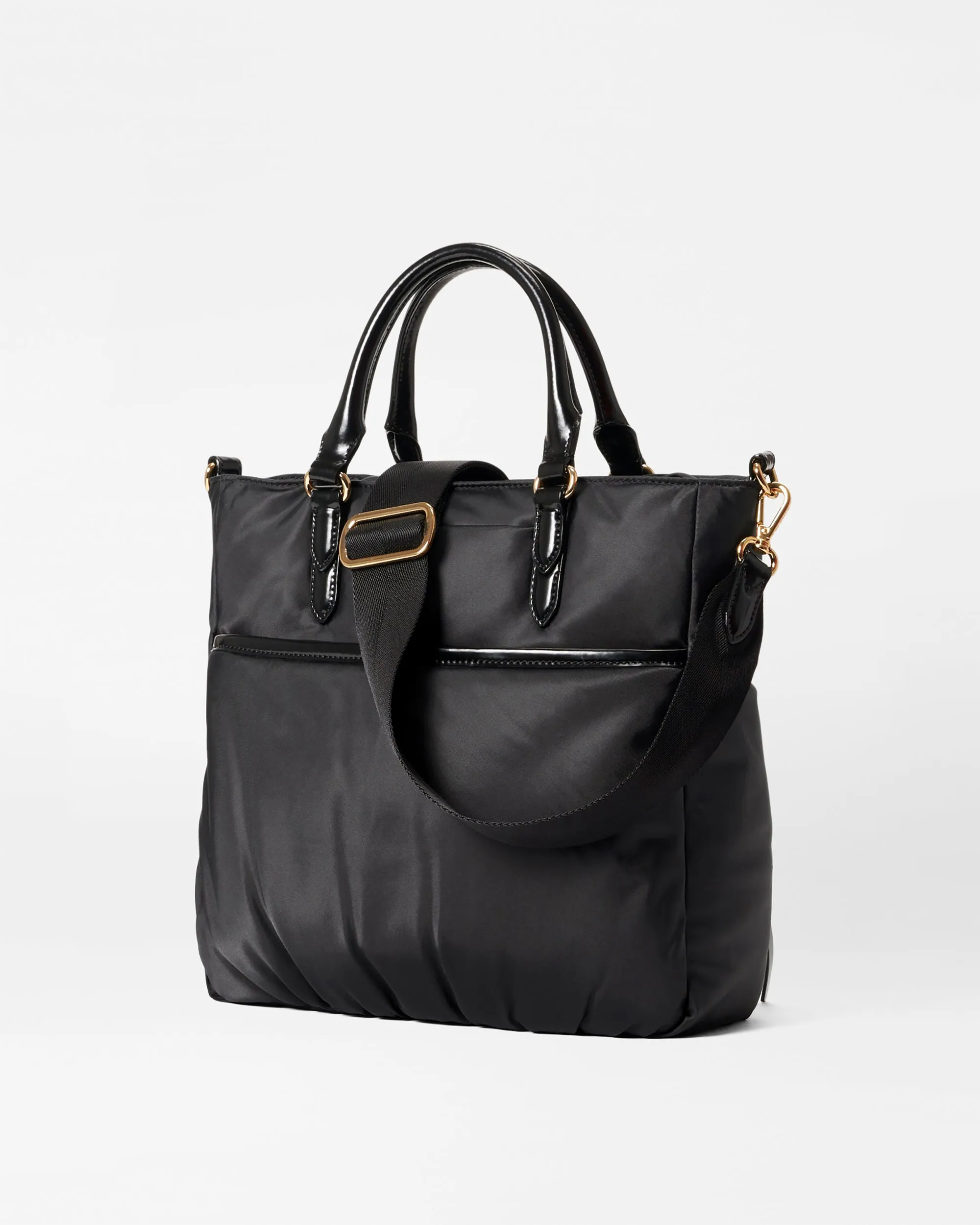 Black Small Chelsea Top Handle Tote
