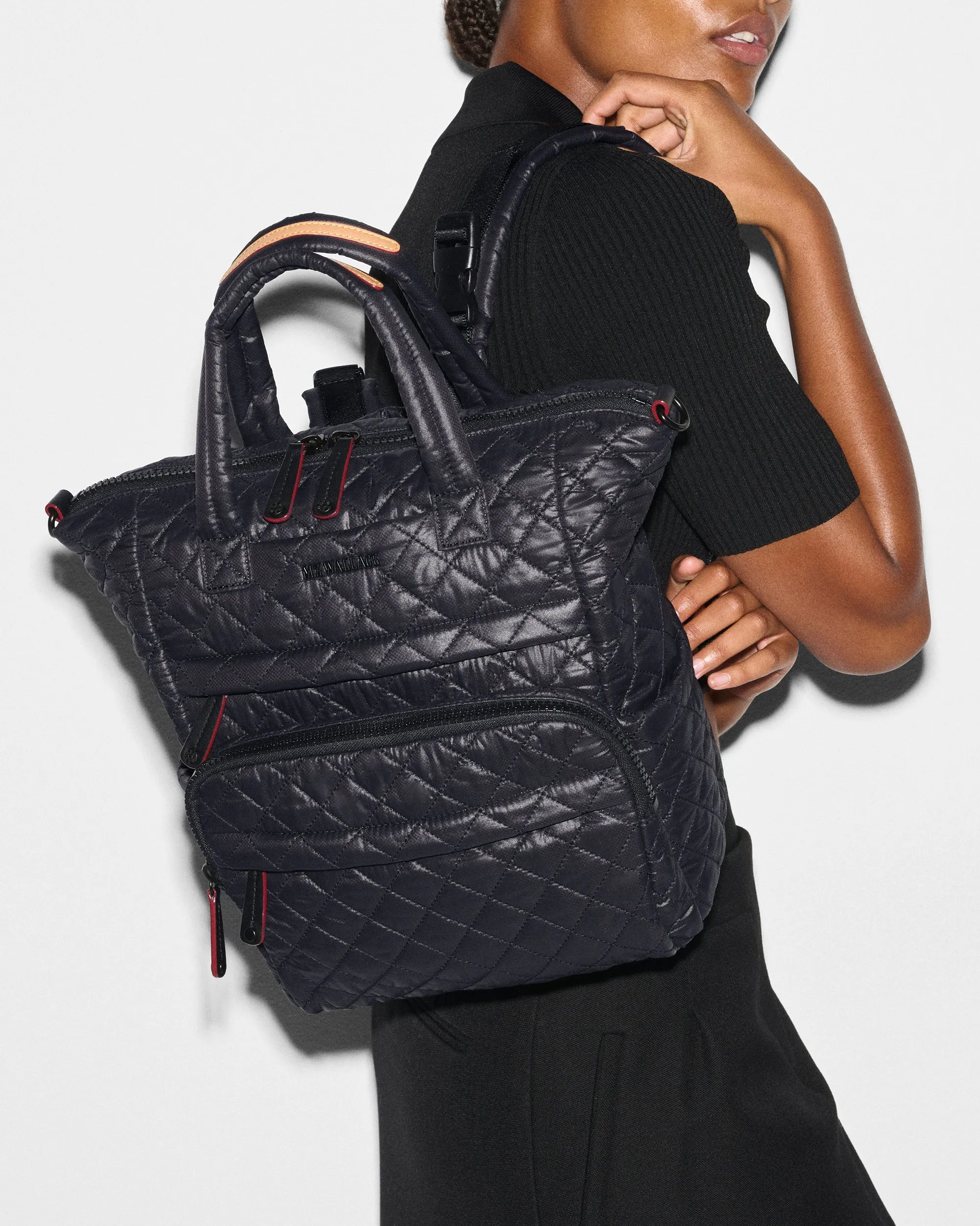 Black Small Utility Backpack