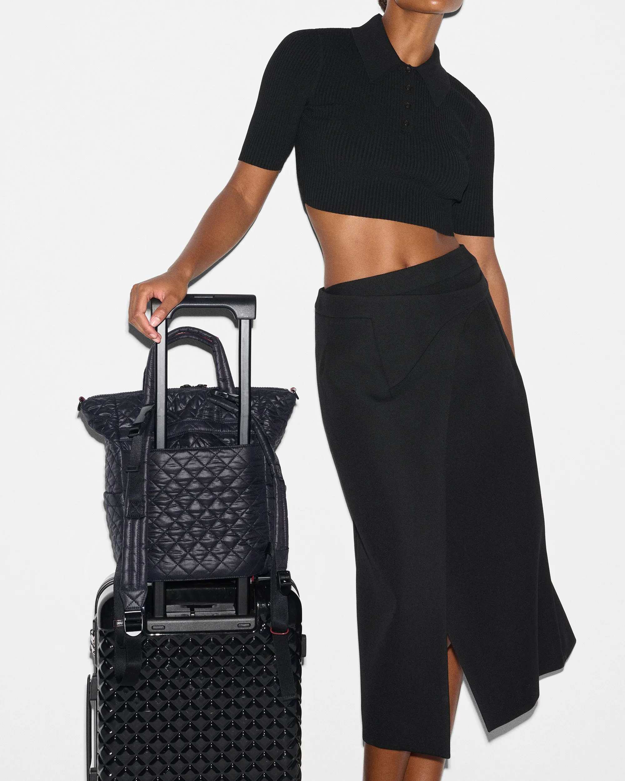 Black Small Utility Backpack