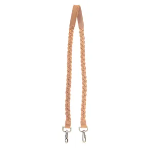 BRAIDED SHOULDER STRAP - MEXICO - TOBACCO