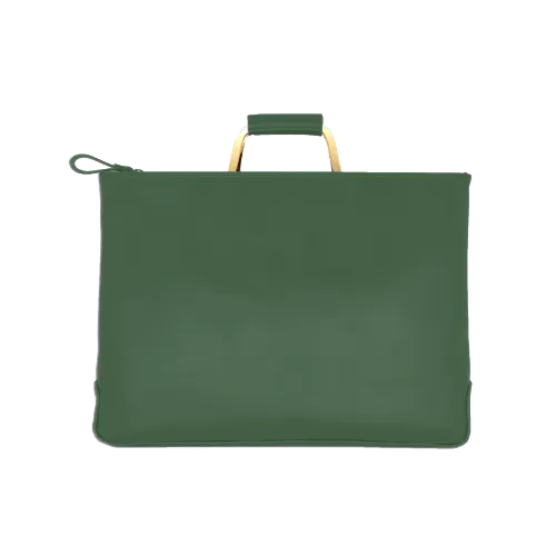 Brass Handle Briefcase - Custom Product
