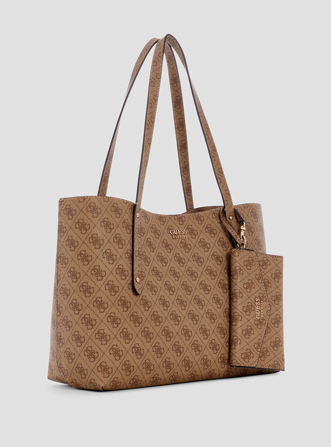 Brown Logo Brenton Tote Bag