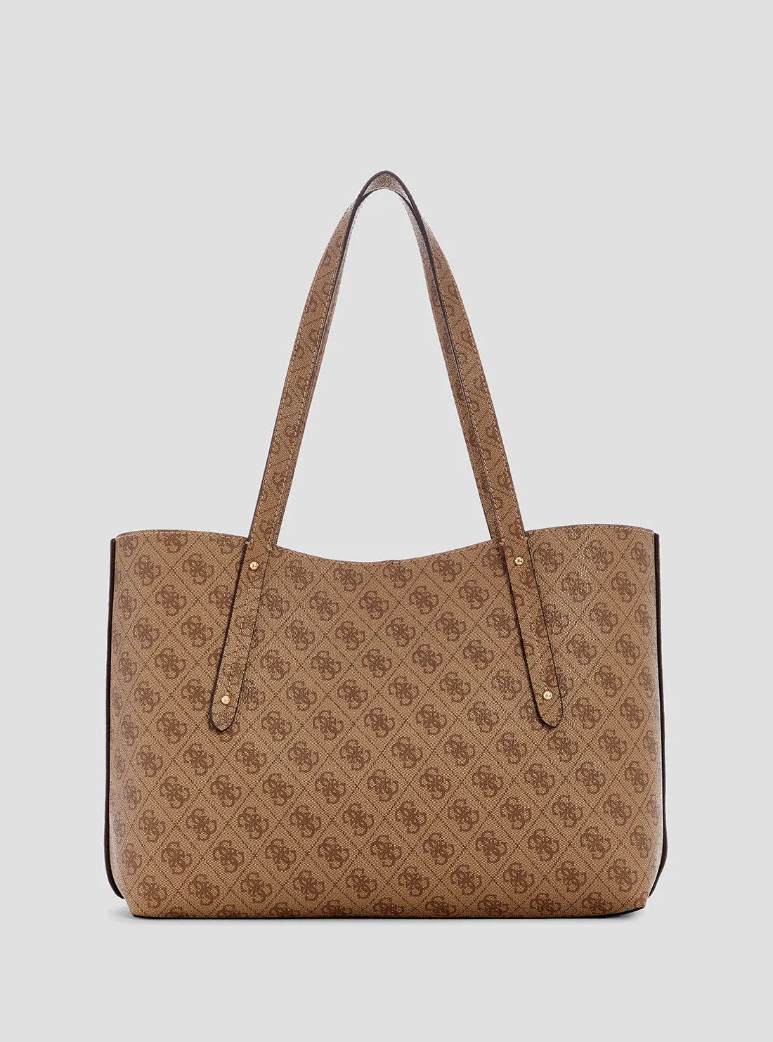 Brown Logo Brenton Tote Bag