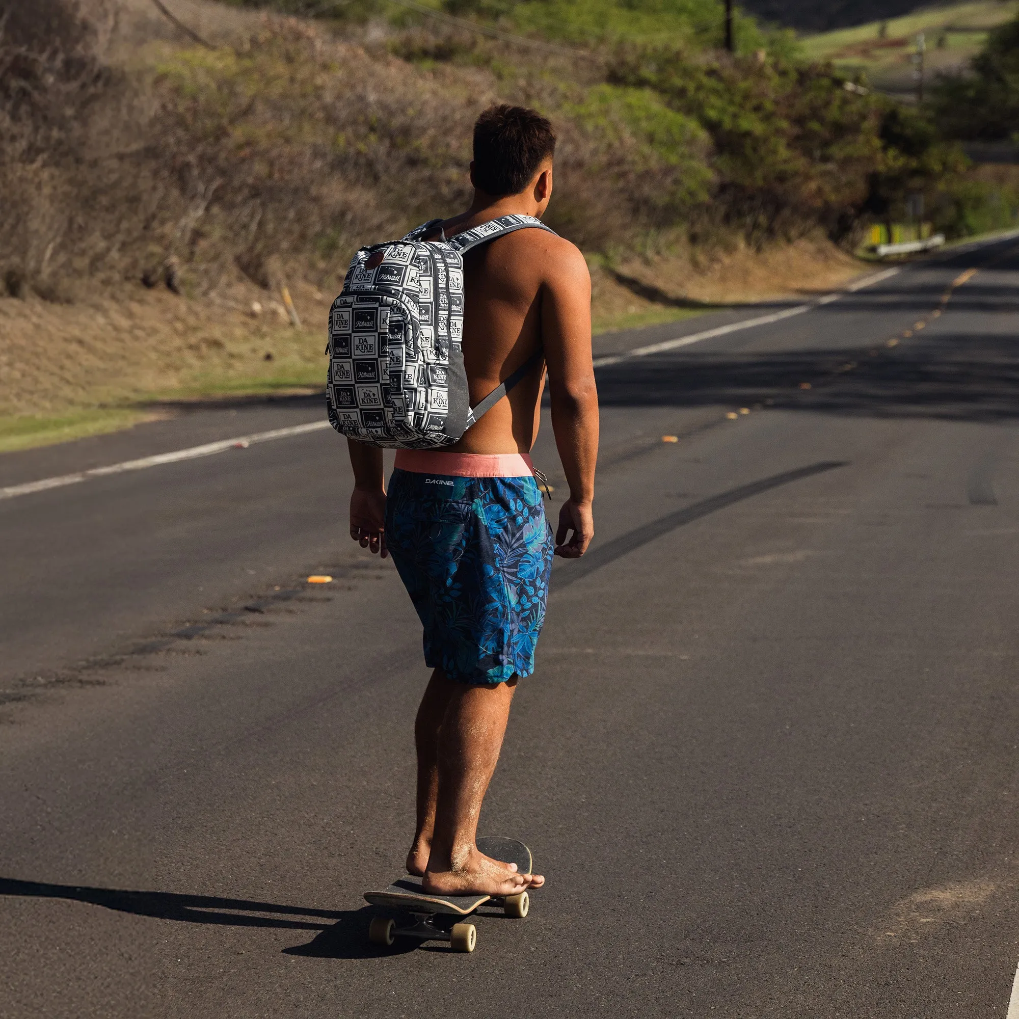Campus Backpack 25L Hawaii - Asphalt Checker