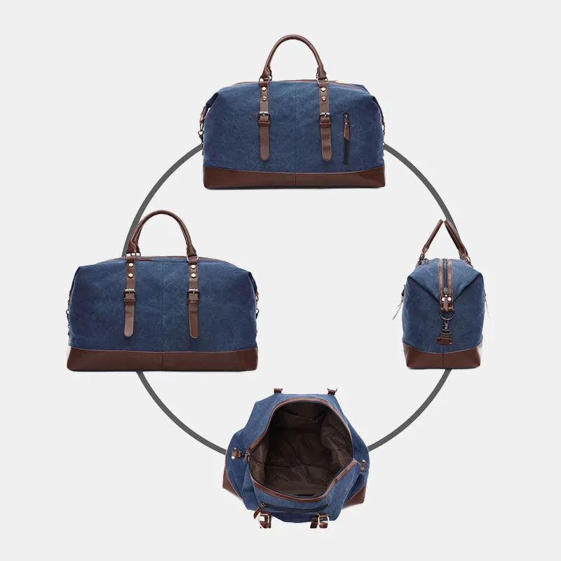 Canvas Large Capacity Travel Bags Luggage Casual Vintage Handbag Crossbody Bag