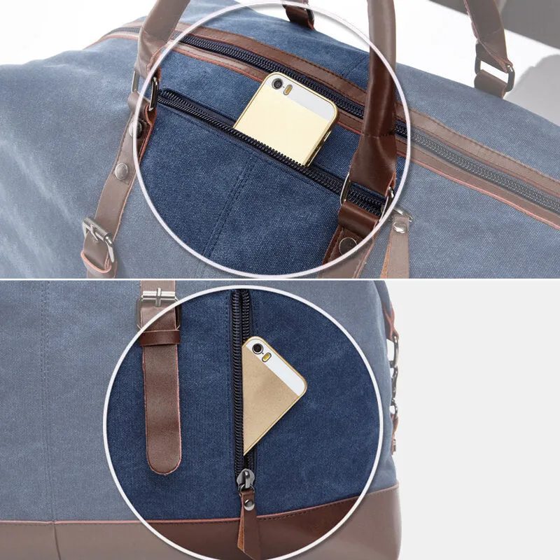 Canvas Large Capacity Travel Bags Luggage Casual Vintage Handbag Crossbody Bag