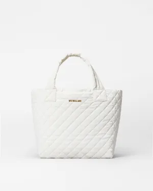Chalk Liquid Small Metro Tote Deluxe