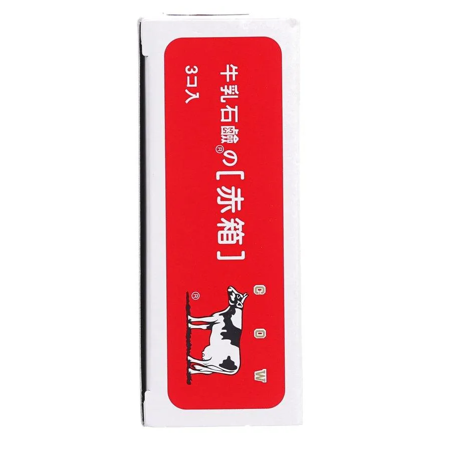 COW Cow Brand Soap Red Box  (90G*3PCS)