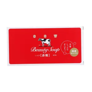COW Cow Brand Soap Red Box  (90G*3PCS)