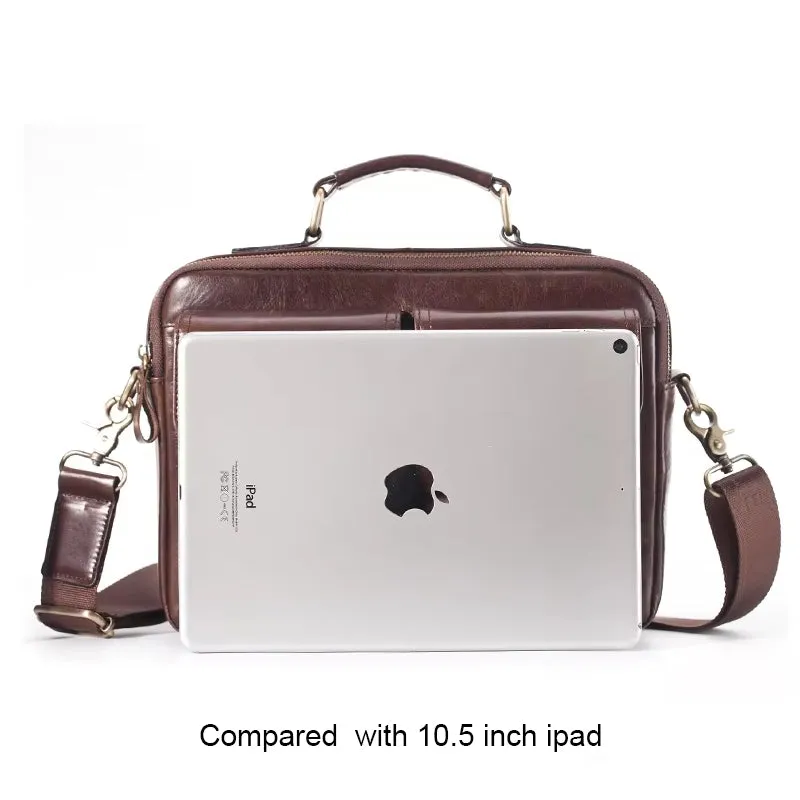 Cowhide Casual Handbag Tote Briefcase