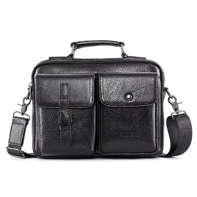 Cowhide Casual Handbag Tote Briefcase