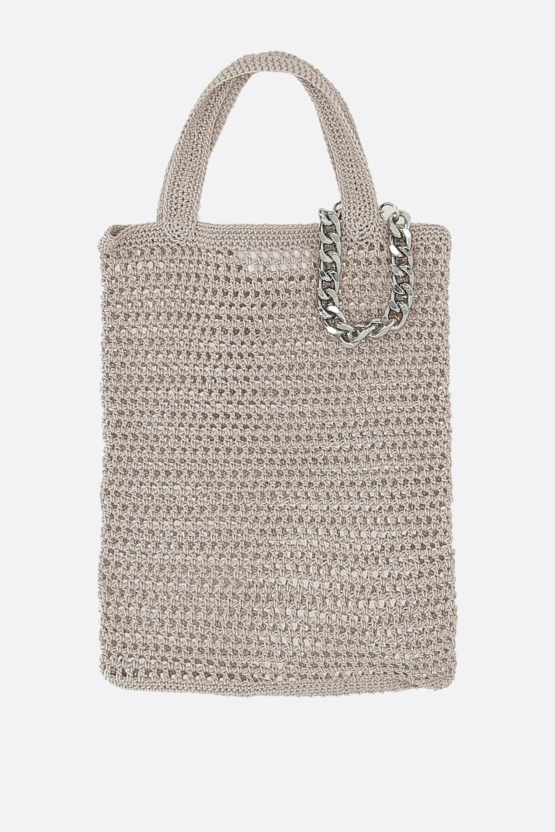 Coya tote bag in macramé