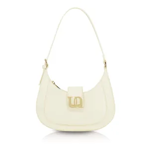 Crescent Shoulder Bag - Greenland White