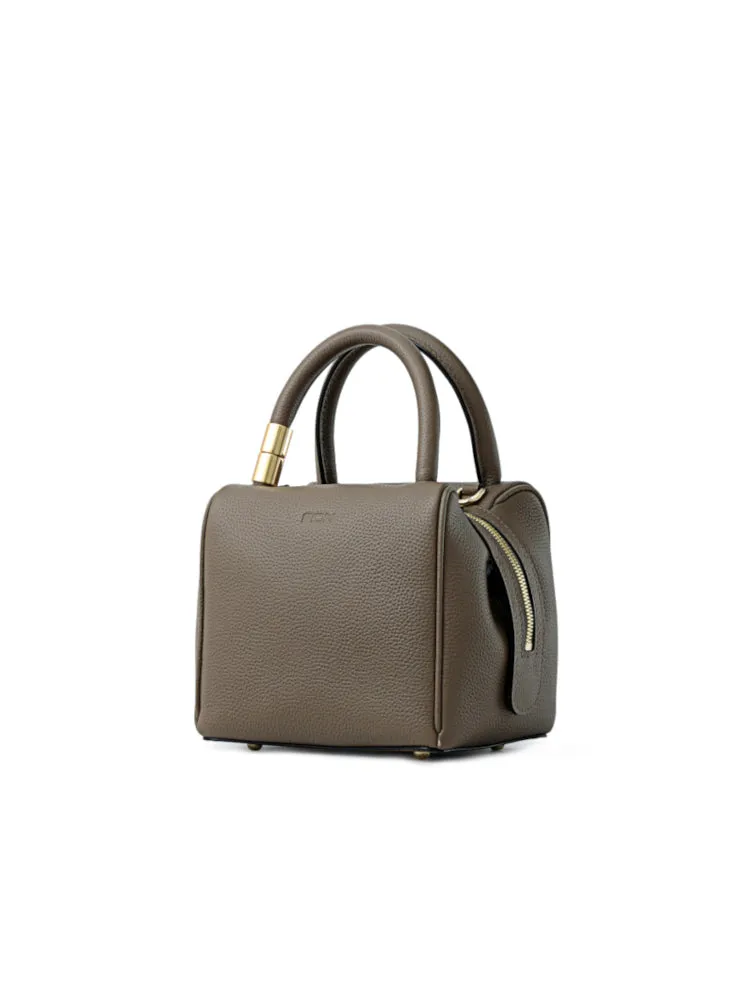 Cube Leather Crossbody & Shoulder Bag