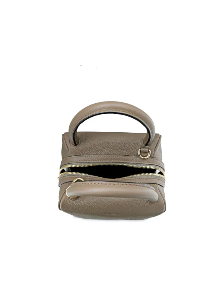 Cube Leather Crossbody & Shoulder Bag