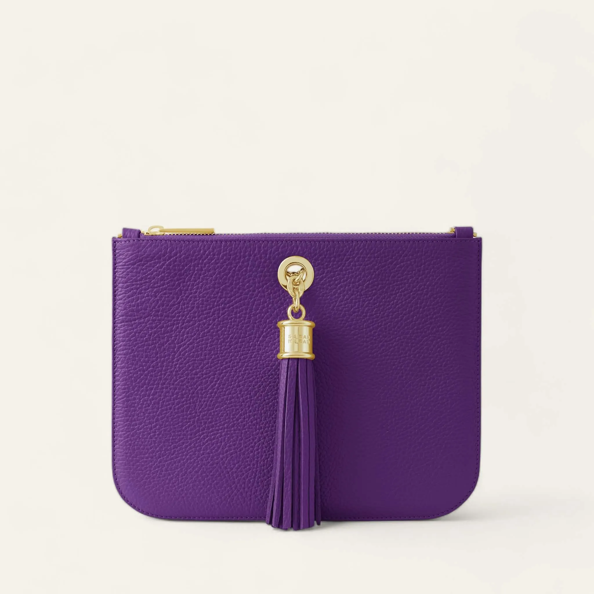 Dahlia Tote | Amethyst with Gold hardware