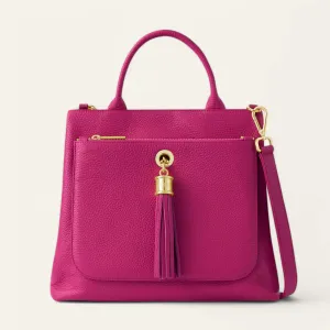 Dahlia Tote | Orchid with Gold hardware