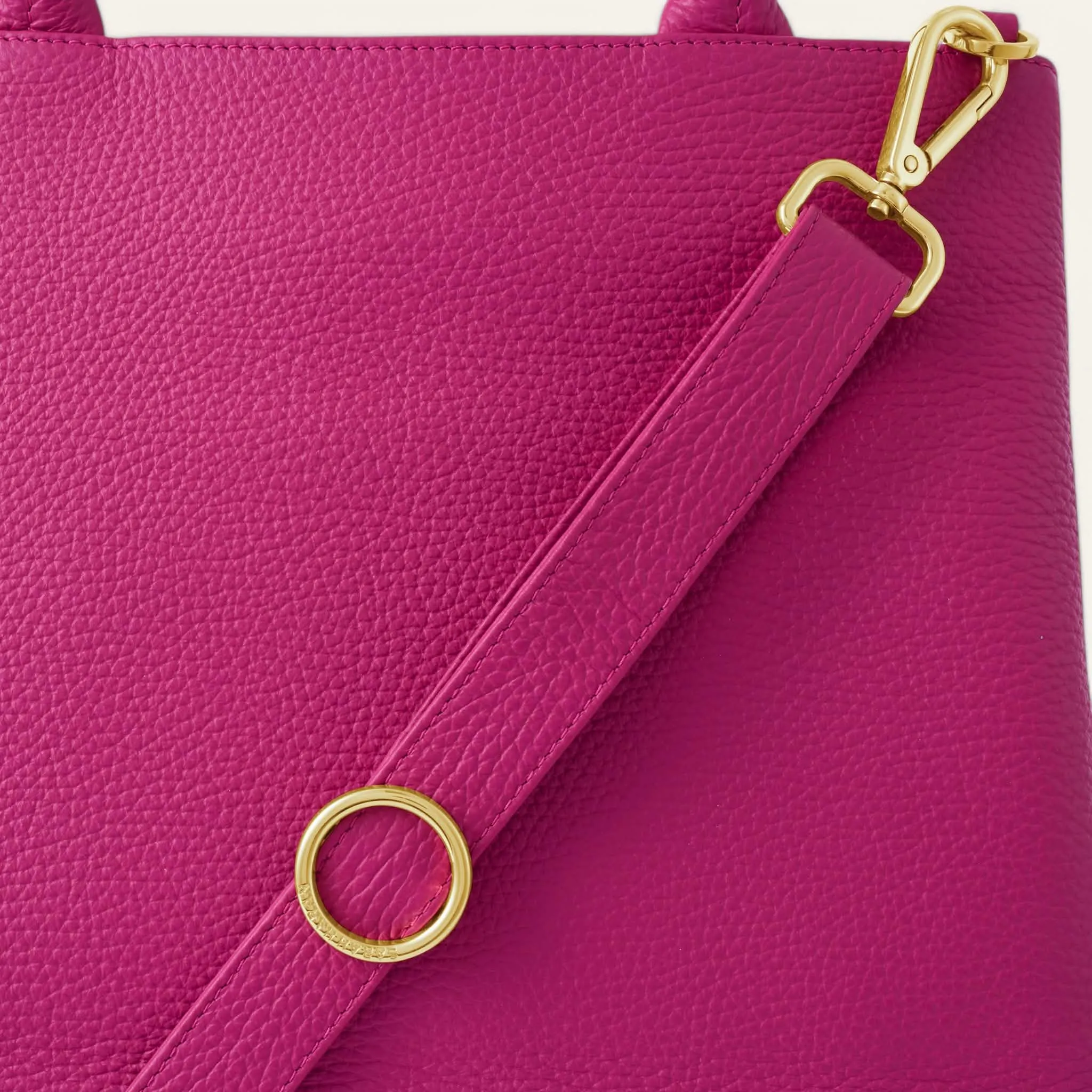 Dahlia Tote | Orchid with Gold hardware