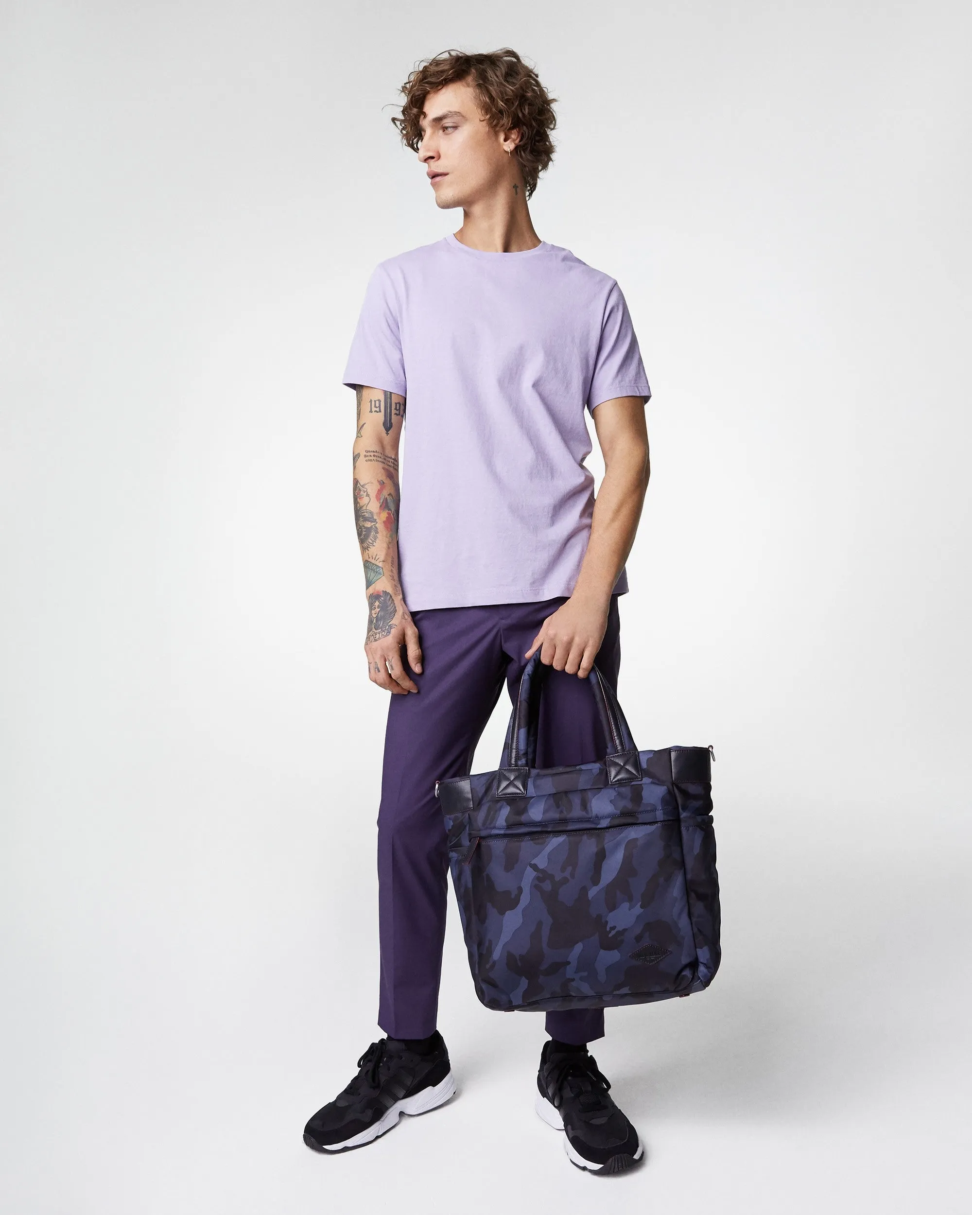 Dark Blue Camo Bedford Air Bleecker Tote