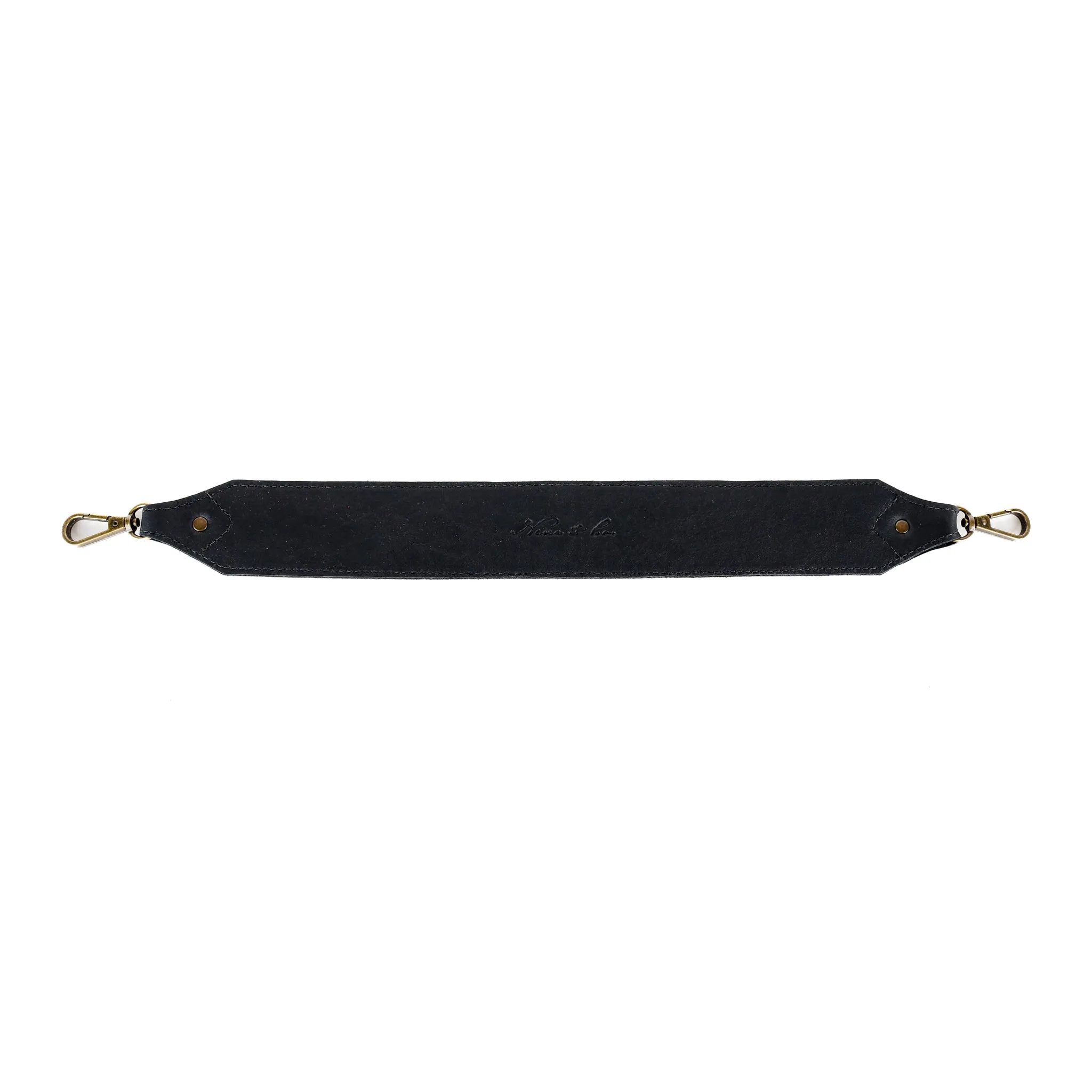 DIAMANTE SHOULDER STRAP - BLACK