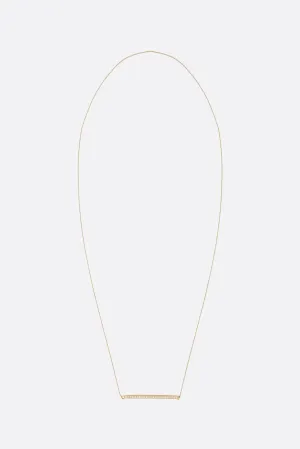 Diamond Bar 01 chain necklace
