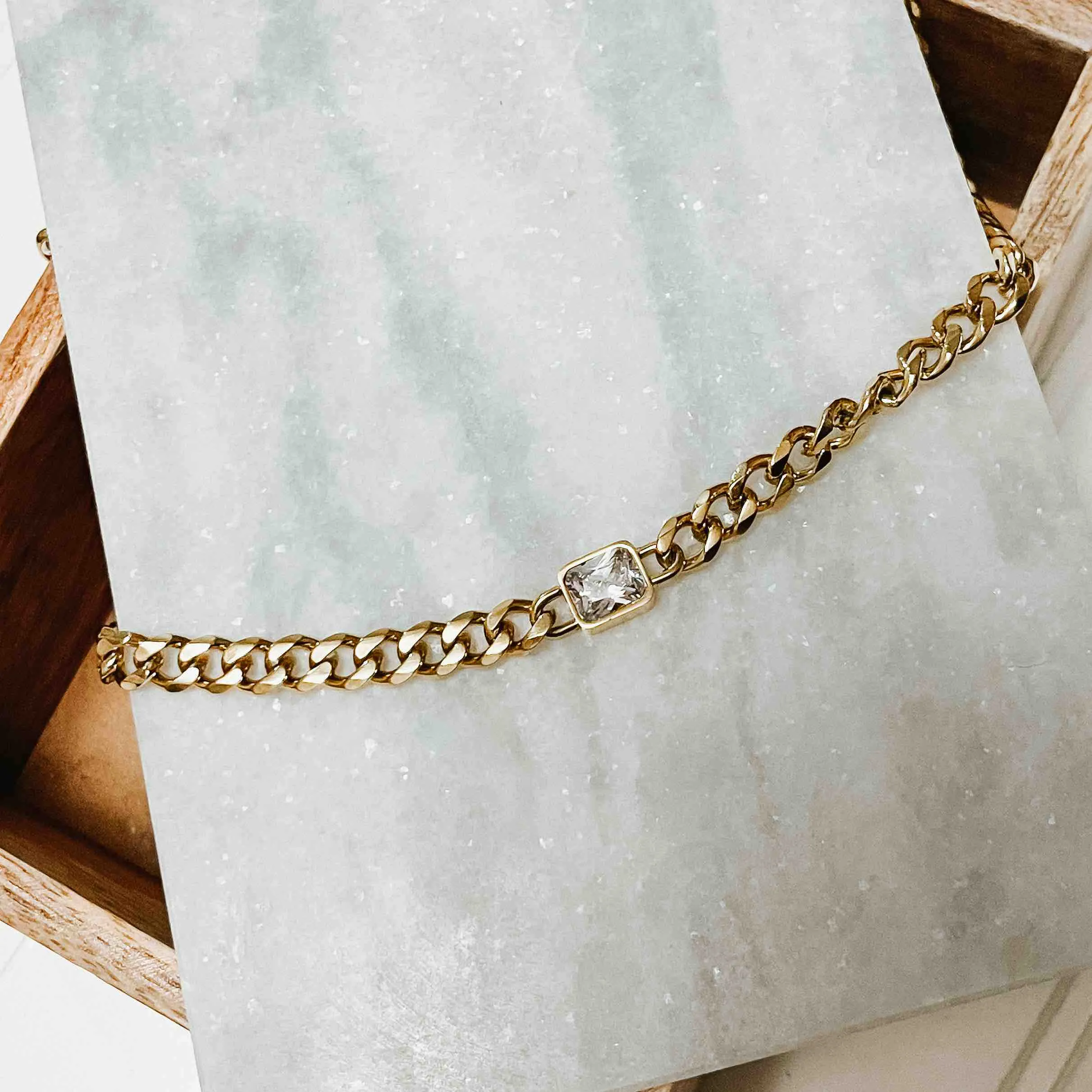 Diamond Chain Necklace *WATERPROOF*